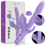 INTENSE - BILLIE MULTIFUNCTIONAL RECHARGEABLE VIBRATOR SUCTION AND PULSATION PURPLE
